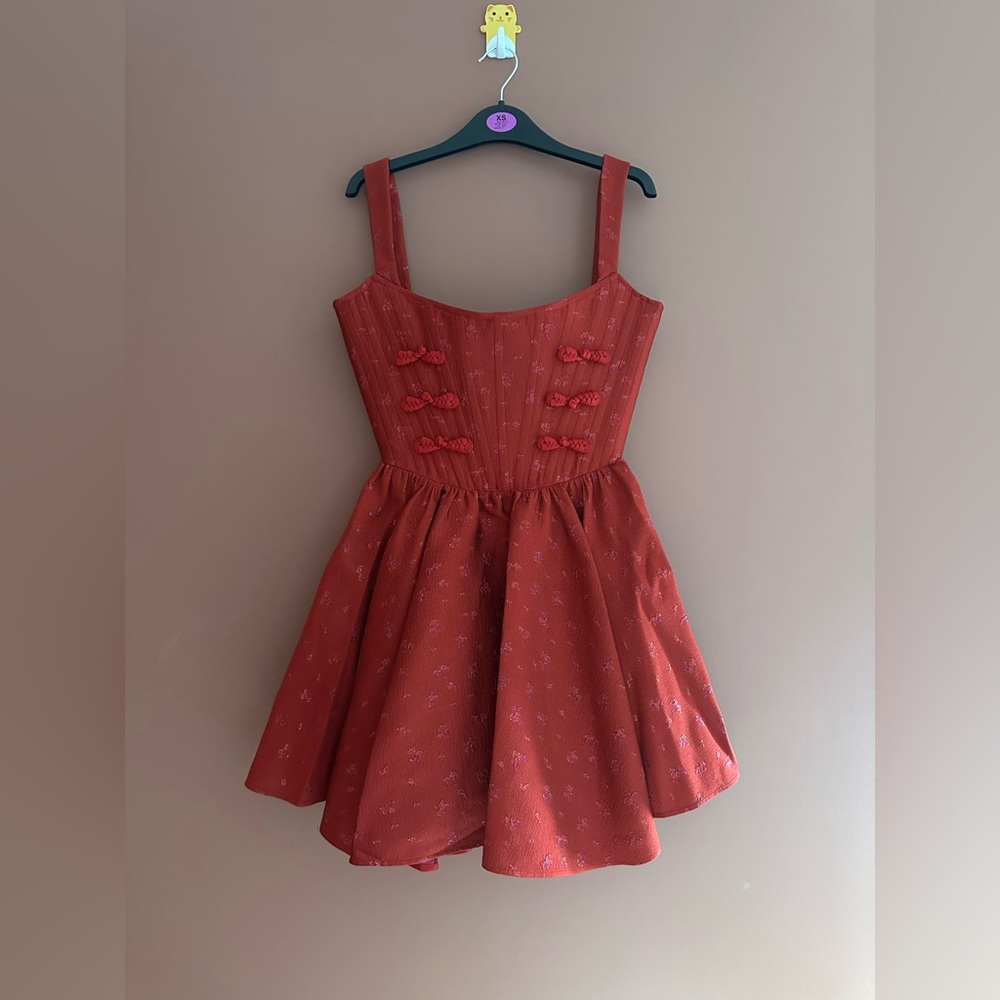 Jolie Jacquard Mini Dress